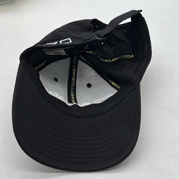 Taylor Made Black Hat with White Logo Adjustable HT3383B - Picture 5 of 6